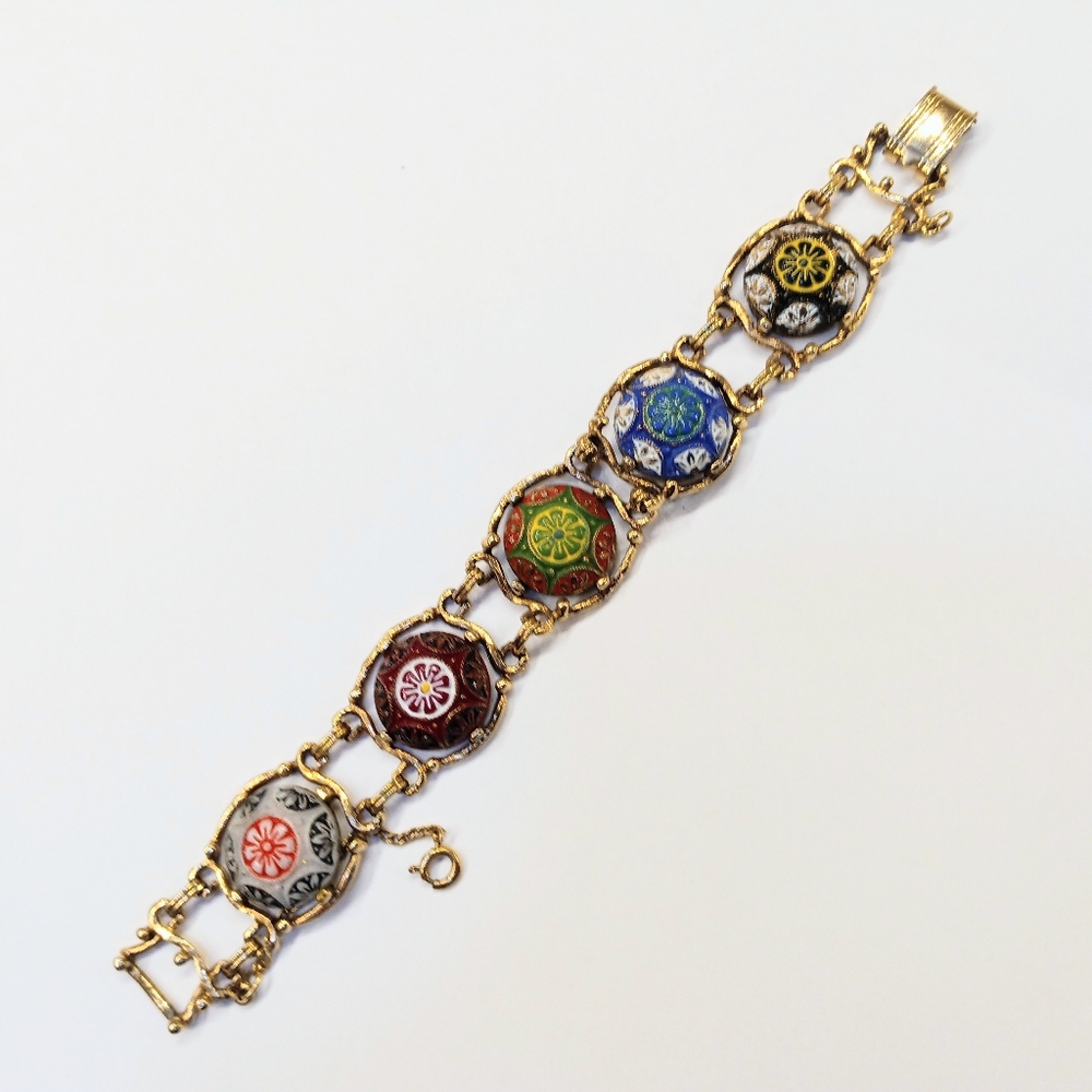 Vintage Juliana D & E Celebrity Bracelet Moroccan Style